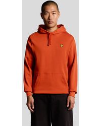 Lyle & Scott - Loopback Cotton Hoodie - Lyst