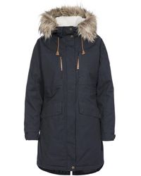 Trespass - Waterproof Jacket Faithful Polyester Dark - Lyst
