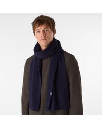 Oliver Sweeney - Wool Blend Ribbed Scarf - Lyst