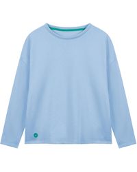 Lounge - Organic Cotton Boxy Sweatshirt Light - Lyst