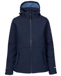 Trespass - Soft Shell Jacket Christine Polyester Marl - Lyst