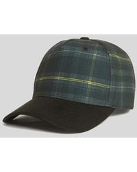Lyle & Scott - Contrast Tartan Check Baseball Cap - Lyst