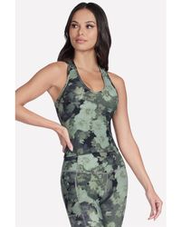 Skechers - Go Flex Rib Inbloom V-Neck Tank - Lyst