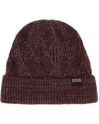 Regatta - Beanie Multimix Acrylic Fig - Lyst