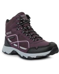 Regatta - Walking Boots Lady Vendeavour Polyurathane Deep Plum/Lilac Frost - Lyst