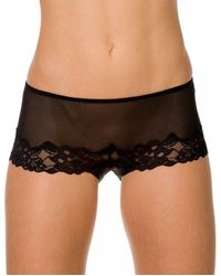 CAMILLE - 3 Pack Sheer Mesh Lace Boxers - Lyst