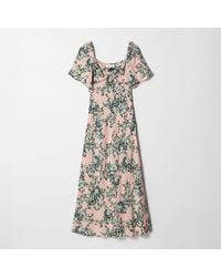 & Other Stories - Floral Nicoletta Midi Dress - Lyst