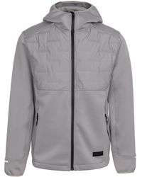 Trespass - Hybrid Jacket Bolfort Polyester Platinum - Lyst