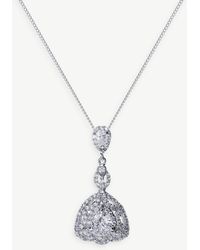 Ivory & Co. - Luxembourg Crystal Drop Pendant - Lyst
