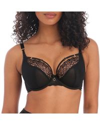 Freya - Temptress Underwired Plunge Bra - Lyst