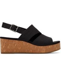 TOMS - Claudine Wedge Sandal - Lyst