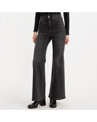 Levi's - Ribcage Bell Stretch Jeans - Lyst