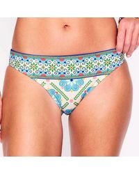 Boden - Porto Citrus Vine Tile Bikini Bottoms - Lyst