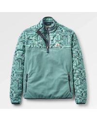 Passenger - Geo Arctic Set Off Polar 1/4 Zip Fleece Sweatshirt - Lyst