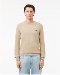 Lacoste - Nude Pullover - Lyst