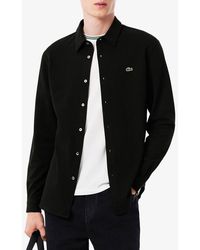Lacoste - Cotton Button Down Shirt - Lyst