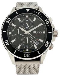 BOSS - Watch Admiral Chronograph 1513904 - Lyst