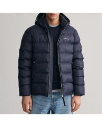GANT - Active Cloud Padded Coat - Lyst