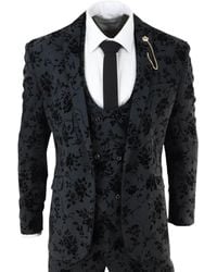 Infinity Leather - 3 Piece Paisley Velvet Dinner Suit - Lyst