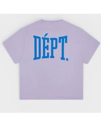 GALLERY DEPT. - Dept Gym Logo Tee Lilac - Lyst