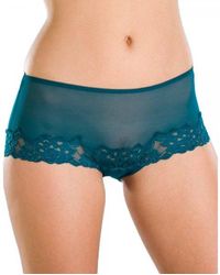 CAMILLE - 3 Pack Sheer Mesh Lace Boxers - Lyst