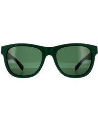 Lacoste - Square Matte Sunglasses - Lyst