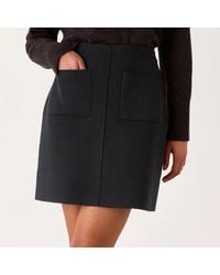 Whistles - Patch Pocket Knitted Skirt - Lyst