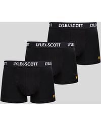 Lyle & Scott - 3 Pack Basic Core Trunks - Lyst
