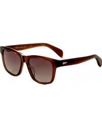 Rag & Bone - 54Mm Rectangular Sunglasses - Lyst