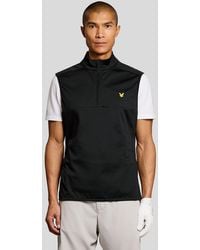 Lyle & Scott - Windproof 1/2 Zip Gilet - Lyst