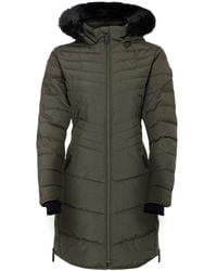 Dare 2b - Padded Jacket Striking Iiii Polyester Dark Khaki - Lyst