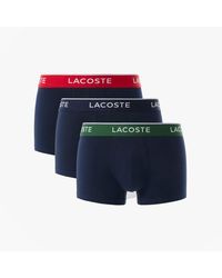 Lacoste - Coloured 3 Pack Trunks - Lyst