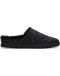 TOMS - Sage Faux Fur Slippers - Lyst