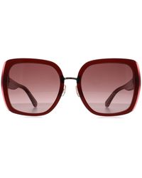 Kate Spade - Butterfly Burgundy Gradient Kimber/G/S - Lyst