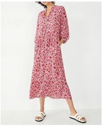 Hush - Pearl Floral Midi Dress - Lyst