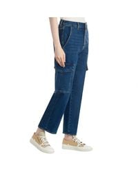 7 For All Mankind - Mid Logan Cargo Jeans - Lyst