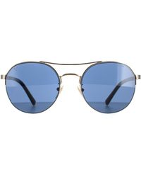 Police - Aviator Shiny Light Spla24 Lewis 03 Metal - Lyst