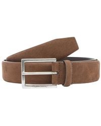Oliver Sweeney - Dark Tan Busso Leather Belt - Lyst