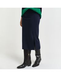 GANT - Jersey Pencil Skirt - Lyst