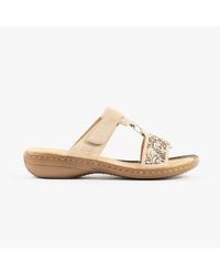 Rieker - 608K2-31 Flat Sandals - Lyst