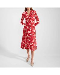Hobbs - Gabi Jersey Dress - Lyst