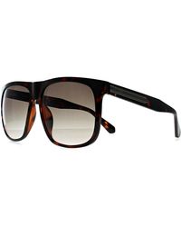 Guess - Square Dark Havana Gradient Gf5072 - Lyst