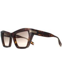 Marc Jacobs - Cat Eye Havana Crystal Gradient Mj 1001/S Sunglasses - Lyst