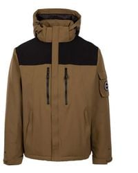 Trespass - Padded Jacket Jenkins Dlx Polyester Dark - Lyst