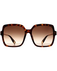Furla - Square Glossy Havana Gradient Sfu626 - Lyst
