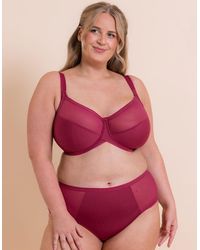Curvy Kate - Wonderfully Full Cup Side Support Bra Deep Orchid - Lyst