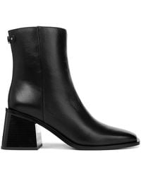 Sam Edelman - Winnie Leather Heeled Ankle Boots - Lyst