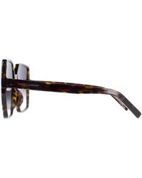 Saint Laurent - Sunglasses Sl 232-Betty 003 Havana Gradient - Lyst