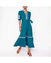 dress shirt fitting guide Boden Women's Tamsin Jersey Midi Dress in Black main image 1