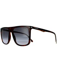 Carrera - Rectangle Dark Havana Gradient Sunglasses - Lyst